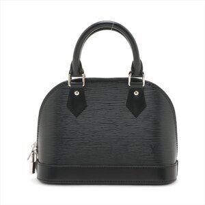 Louis Vuitton Epi Alma BB M24645 Black There was an RFID response